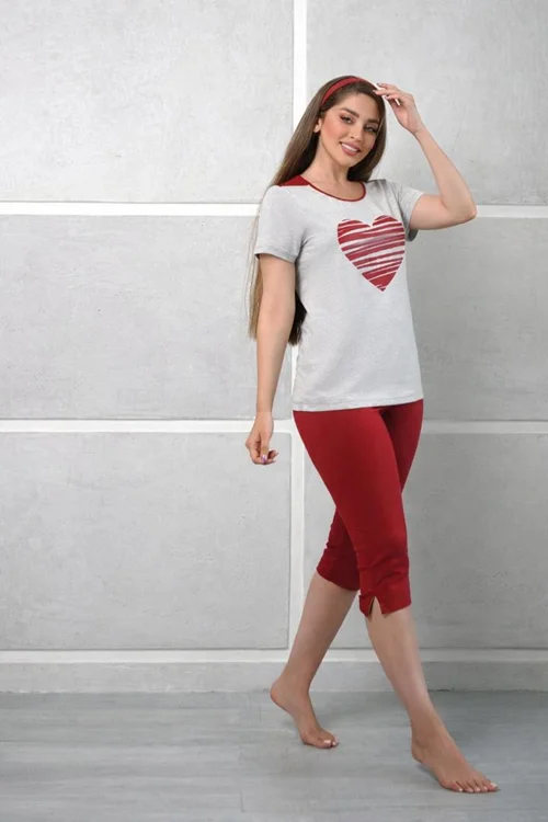 ست تیشرت و شلوارک زنانه