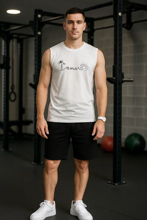 ست رکابی و شلوارک mj5-266